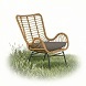 Garden armchairs