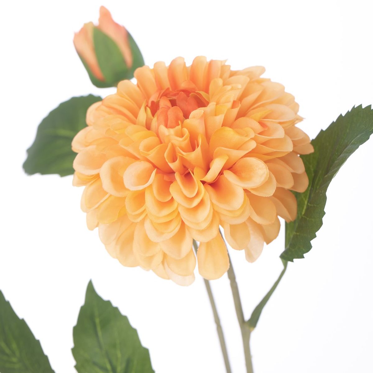 Artificial Flower PEONY orange color modern style ameliahome