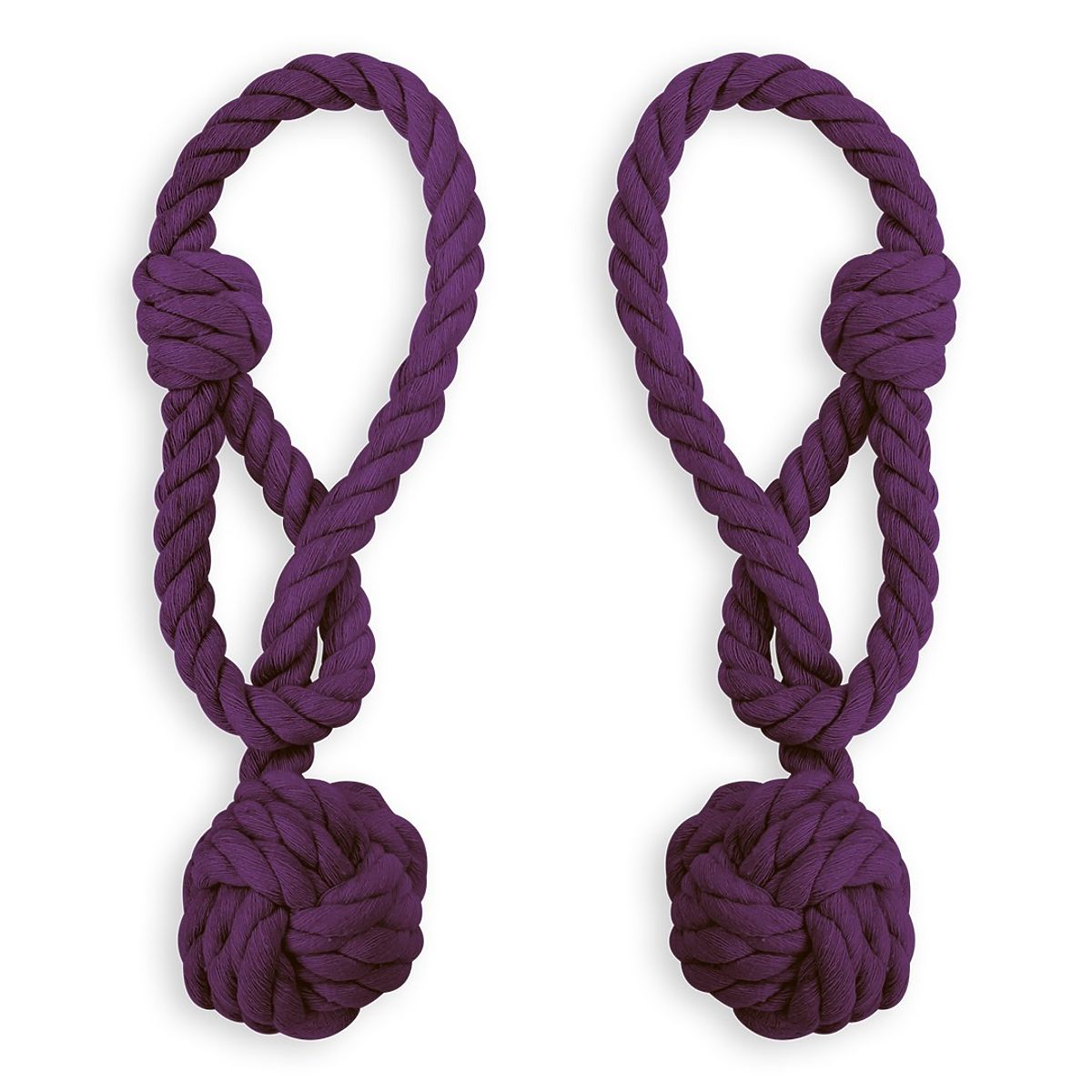 Curtains - Accessories DAUPHIN Color Purple ameliahome