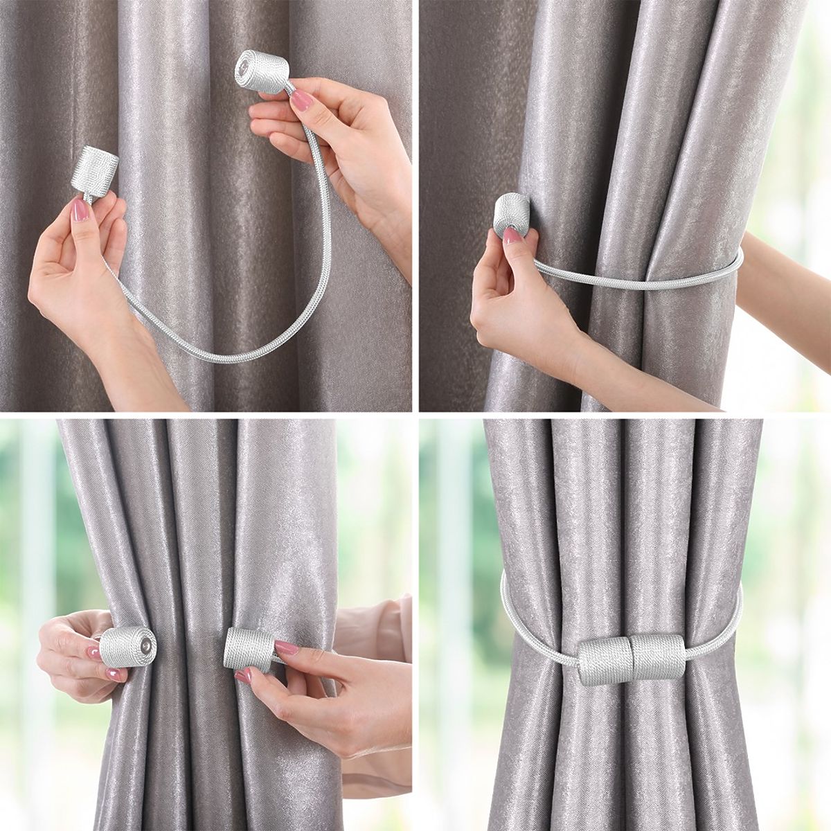 Curtains - Accessories SURREY Color Powder Pink ameliahome