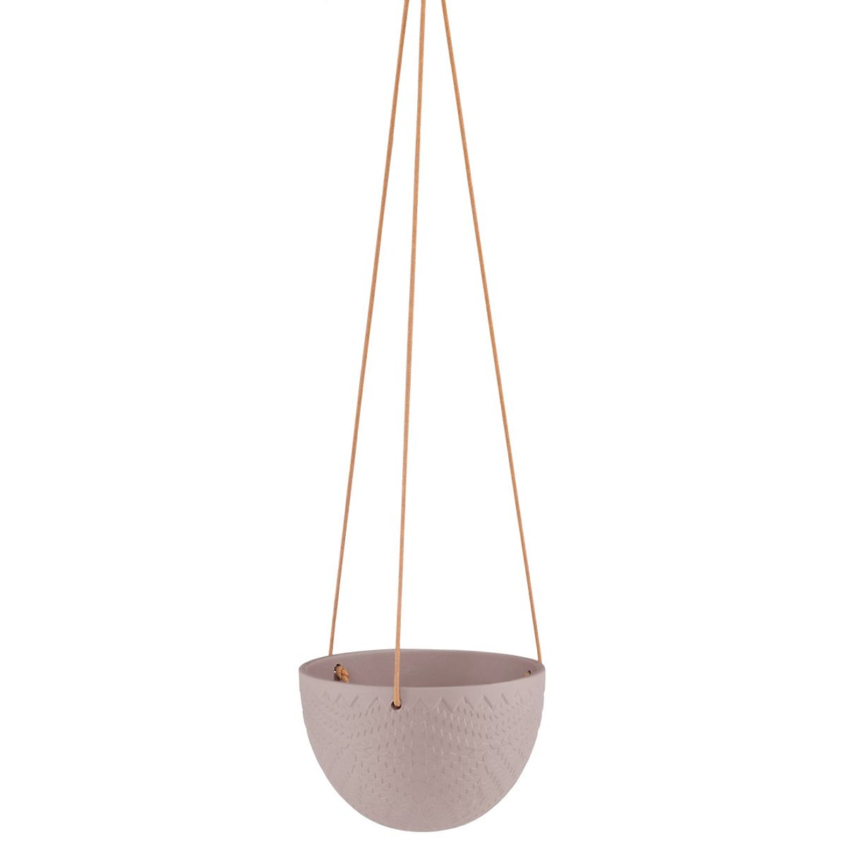 Flower Pot LOKAI Cappuccino Color Boho Style for Interior AmeliaHome