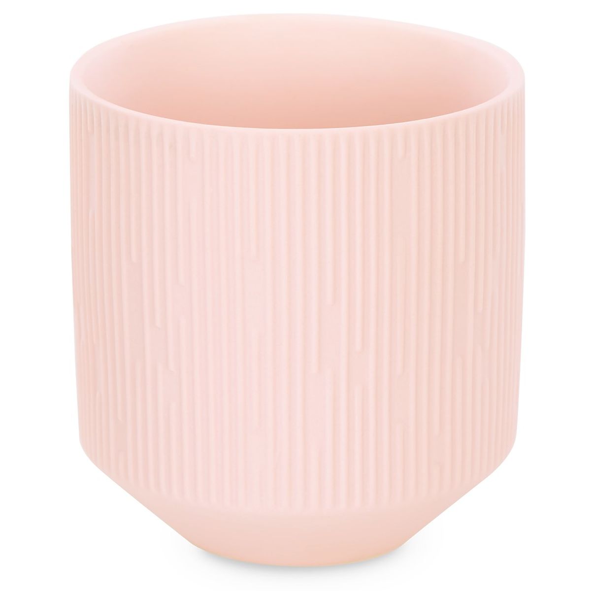 Flowerpot PASO Coral Color Modern Style for Indoor Use AmeliaHome