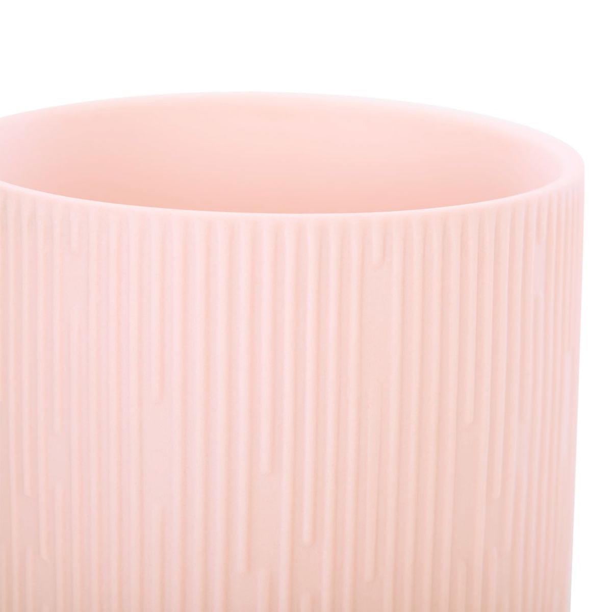 Flowerpot PASO Coral Color Modern Style for Indoor Use AmeliaHome