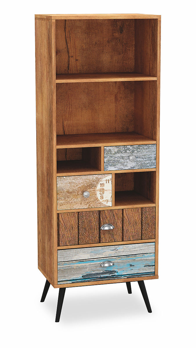 MEZO REG1 Multicolored Bookshelf (1p=1pc)
