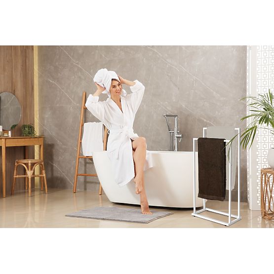 2-Level Towel Stand GESI White