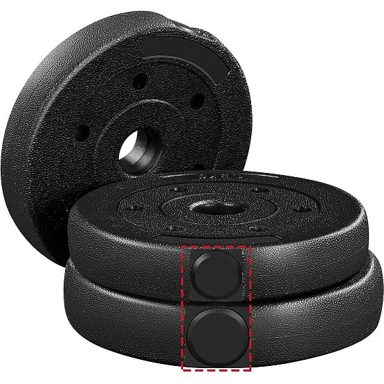 2 Tytan Exercise Dumbbells 2x10kg