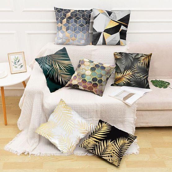 3D Pillow Cover - Marble