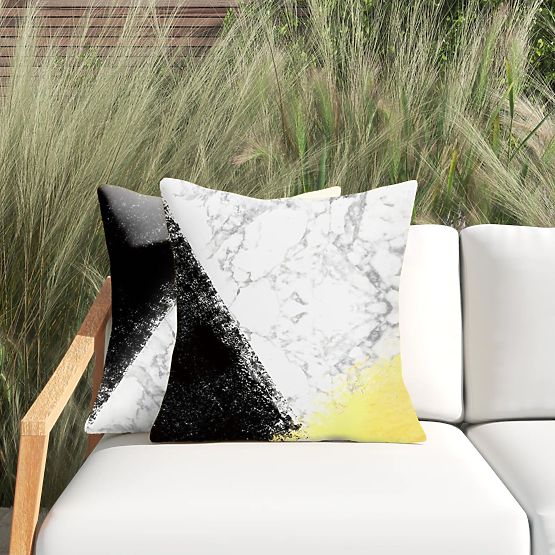 3D Pillow Cover - Multicolored