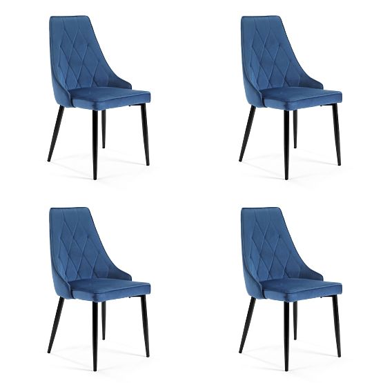 4x CHAIR SJ.054 BLUE