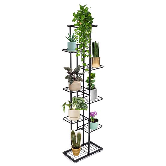 8-Level Plant Stand NEST Black
