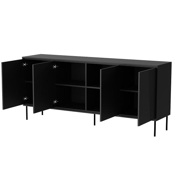 ABI Dresser Black Matte/Black Matte