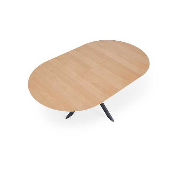 ACORD Extendable Table, Natural/Black (2p=1pc)