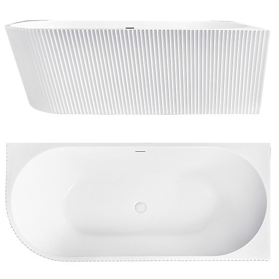 Acrylic Corner Bathtub WENUS RIGHT 170