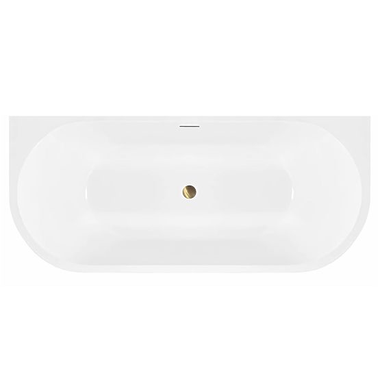 Acrylic Wall-Mounted Bathtub OLIMPIA 170 cm