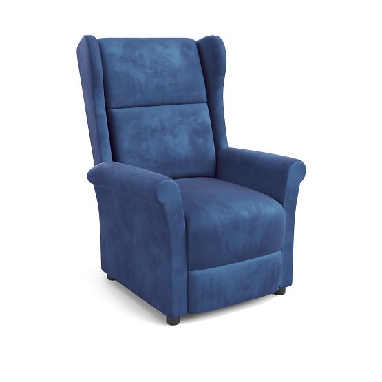 AGUSTIN 2 Blue Recliner Chair