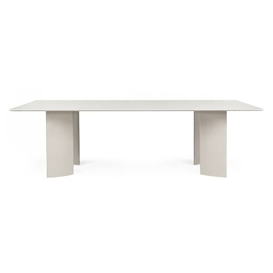 Amarello Garden Table 220 cm, Aluminum, Rectangular, Light Beige