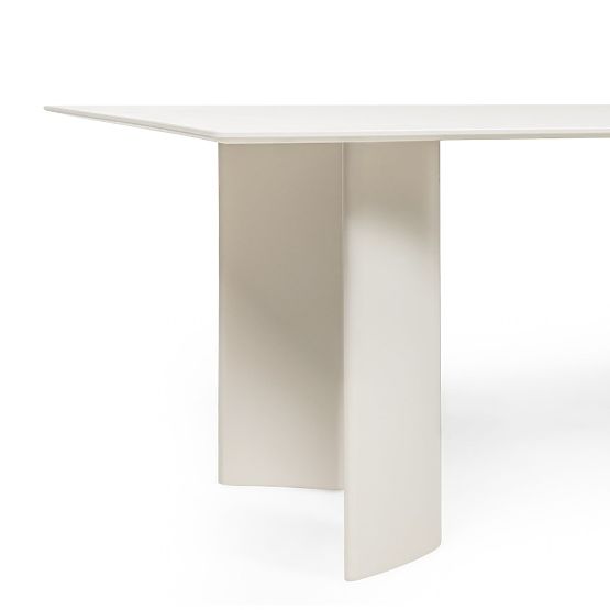Amarello Garden Table 220 cm, Aluminum, Rectangular, Light Beige