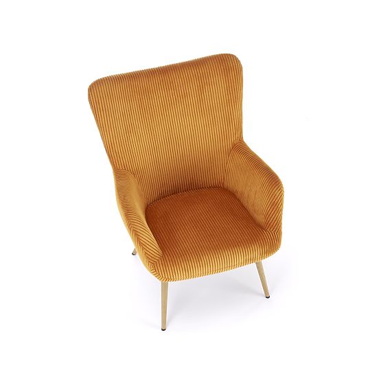 AMARO relaxation chair - mustard