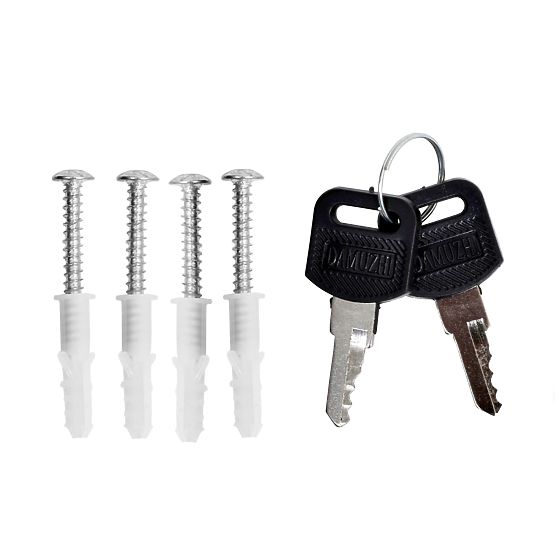 Amund Black Mailbox for Letters