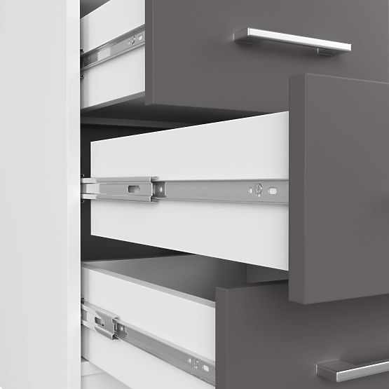 ANA PK DESK WHITE / GRAY