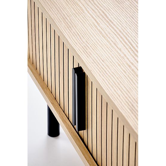 ANGELINA Coffee Table, Natural/Black (1p=1pc)