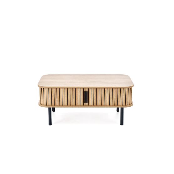 ANGELINA Coffee Table, Natural/Black (1p=1pc)