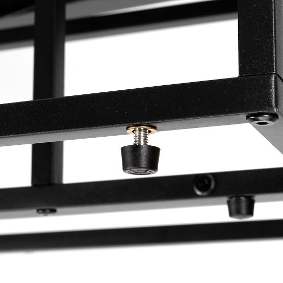 ANTIRES White Marble Metal Plant Stand