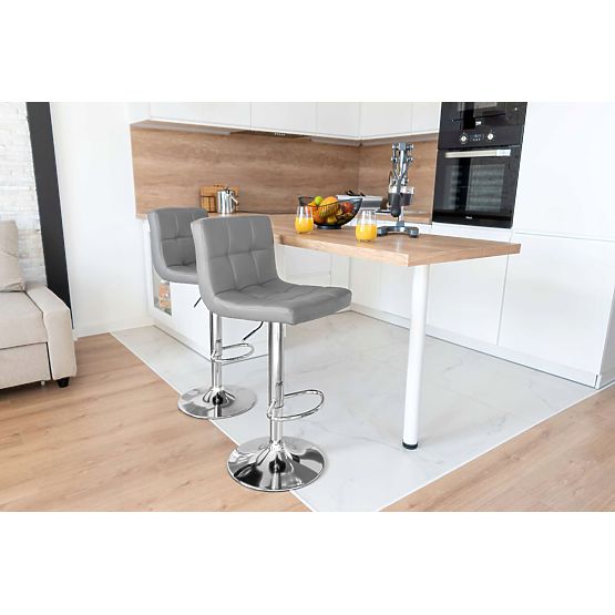 Arako Grey Bar Stool