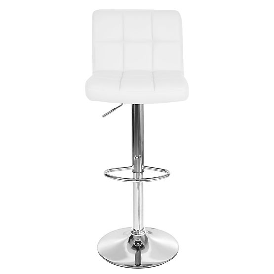 Arako White Bar Stool