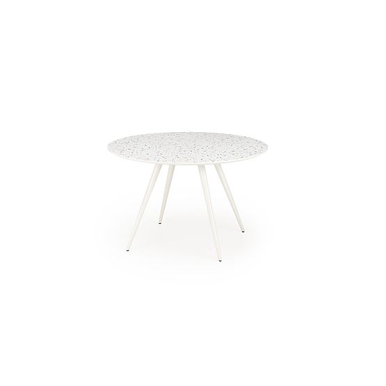 ARAMIS Table, Top - Terrazzo, Legs - White (2p=1pc)