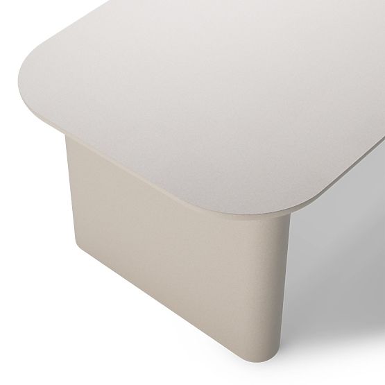 Astiara Garden Table 240 cm, Cement, Light Beige, Matte