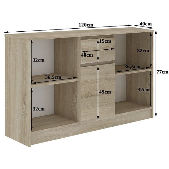 B-17 CLP PK SONOMA Dresser