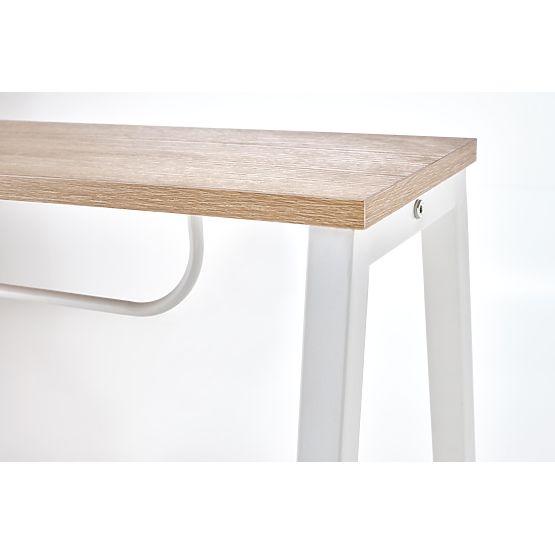 B48 Writing Desk Sonoma Oak / White