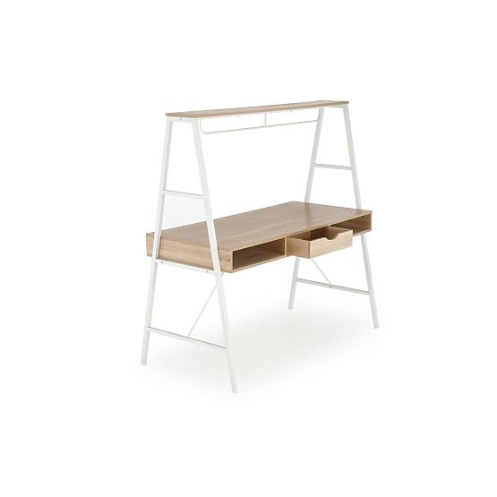 B48 Writing Desk Sonoma Oak / White