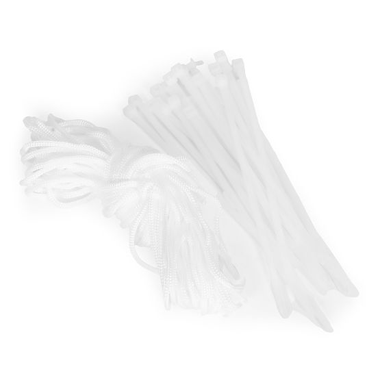 Balcony Screen with Fittings 150x500 cm Shading Net + Installation Elements Grey MultiGarden