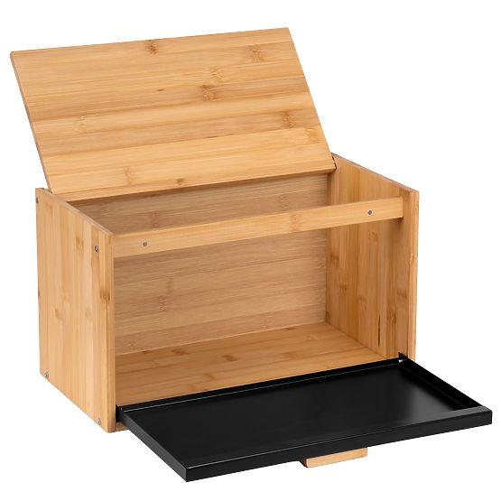 Bamboo Bread Box CHARLES