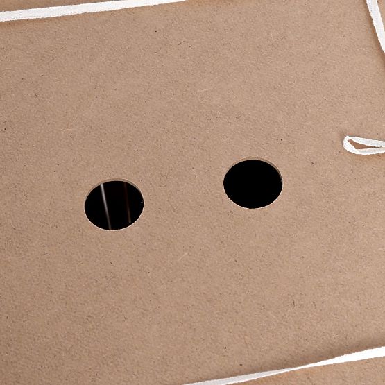 Bamboo Corner Laundry Basket with Lid White-Grey