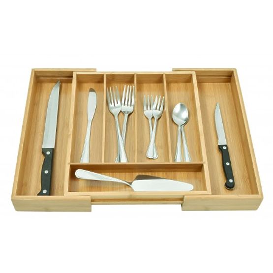 Bamboo Cutlery Organizer Insert Juan