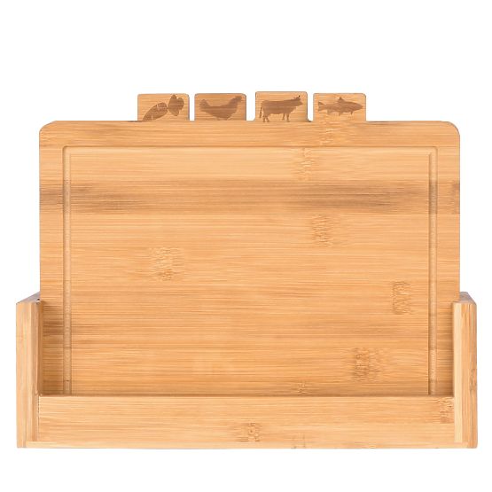 Bamboo Cutting Board Dori Set of 4 Pieces