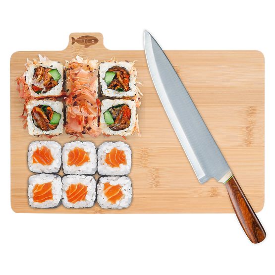 Bamboo Cutting Board Skara Set of 4 Pieces