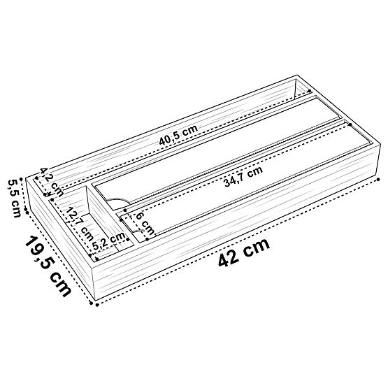 Bamboo Film Dispenser BORDE