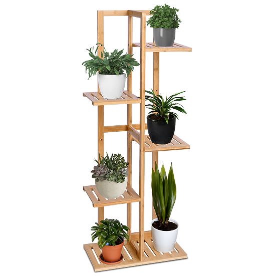 Bamboo Plant Stand Gutren with 6 Shelves