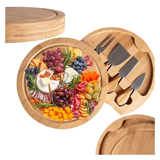 Bamboo Snack and Cheese Board Andra
