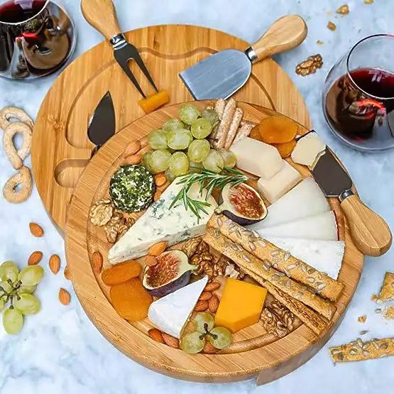 Bamboo Snack and Cheese Board Andra