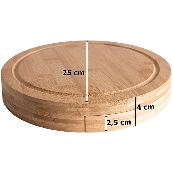 Bamboo Snack and Cheese Board Andra