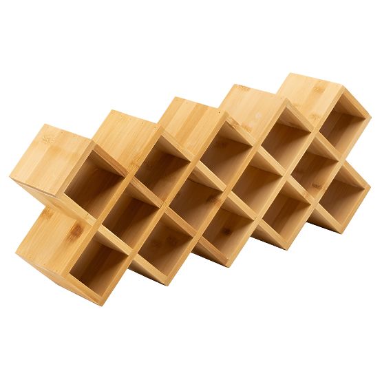 Bamboo Spice Rack KOCHEN 18 Jars