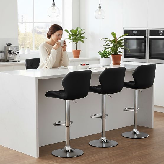 Bar Stool Gordon Black