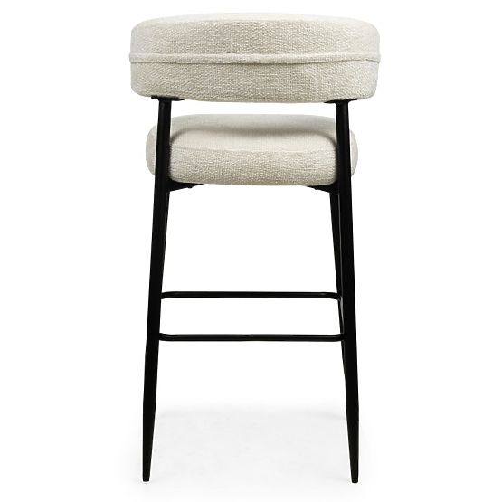Bar Stool Rosario Cream/Black Legs