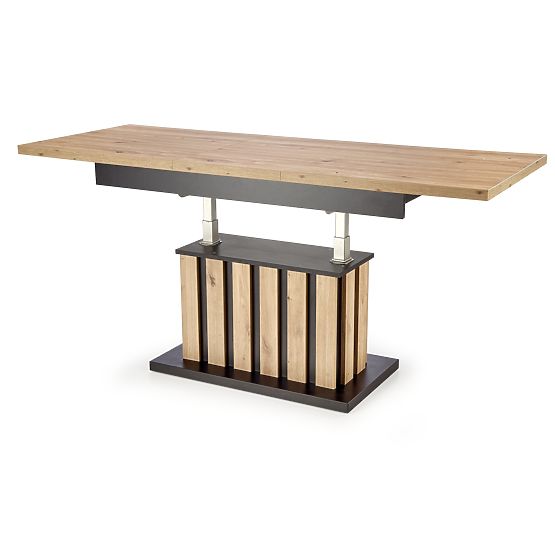 BARETTI Coffee Table Oak Artisan/Black