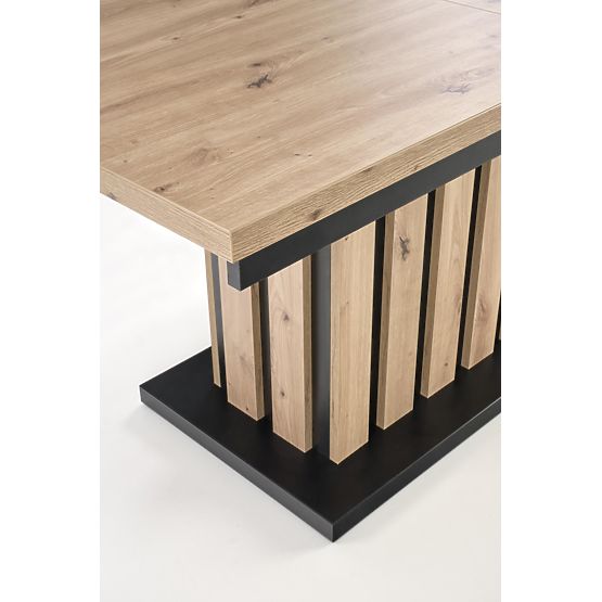 BARETTI Coffee Table Oak Artisan/Black